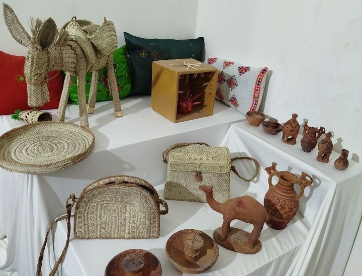 نمایشگاه صنایع‌دستی فاخر شهرستان سرباز برگزار شد