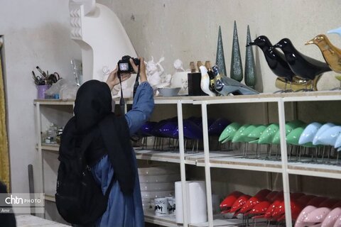 بازدید اصحاب رسانه از کارگاه ‌های صنایع دستی