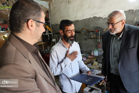 بازدید از ۳۰ کارگاه چاقوسازی در روستای میرجان