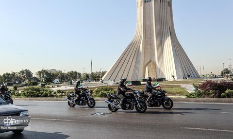 برگزاری رالی تور موتورسیکلت گرامیداشت روز شهدای اقتدار و اتحاد ملی ایران