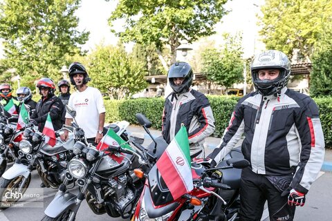 برگزاری رالی تور موتورسیکلت گرامیداشت روز شهدای اقتدار و اتحاد ملی ایران