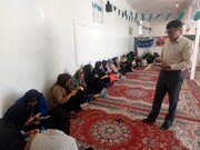 گامی بلند در احیای هنرهای اصیل/ برگزاری نخستین آزمون عملی خوس‌دوزی در شهرستان خرامه