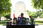 میزبانی از خبرنگاران در آرامگاه فردوسی