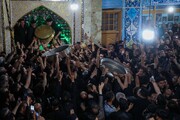 آئین سنتی «طشت گذاری» در مسجد جامع اردبیل