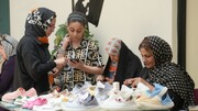 برپایی نمایشگاه و ورکشاپ صنایع‌دستی در خانه مهر بازنشستگان کرمانشاه