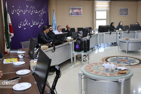 حضور احمد راستینه نماینده مجلس در اداره کل میراث فرهنگی،گردشگری وصنایع دستی چهارمحال وبختیاری
