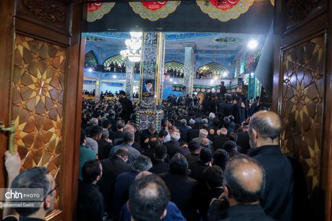 آئین سنتی «طشت گذاری» در مسجد جامع اردبیل