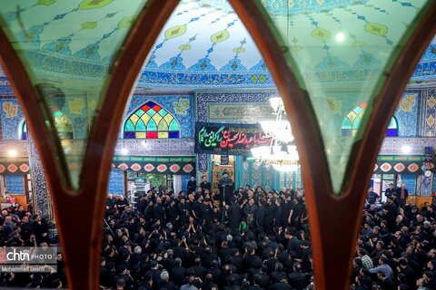 آئین سنتی «طشت گذاری» در مسجد جامع اردبیل
