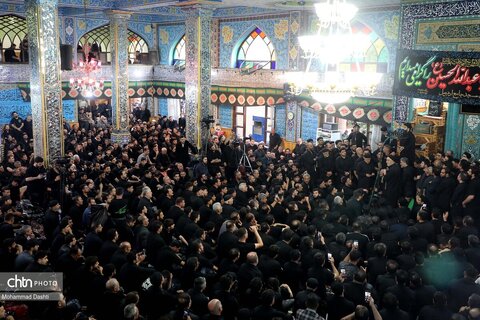 آئین سنتی «طشت گذاری» در مسجد جامع اردبیل