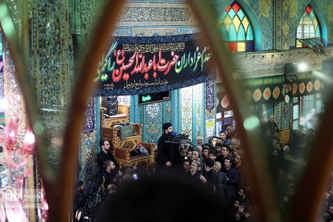 آئین سنتی «طشت گذاری» در مسجد جامع اردبیل