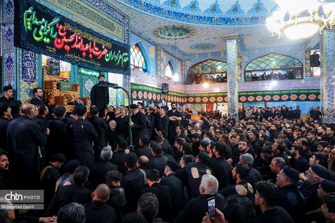 آئین سنتی «طشت گذاری» در مسجد جامع اردبیل