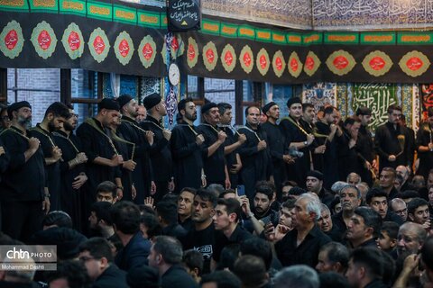 آئین سنتی «طشت گذاری» در مسجد جامع اردبیل