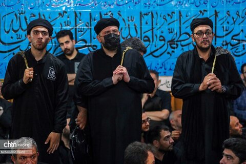 آئین سنتی «طشت گذاری» در مسجد جامع اردبیل