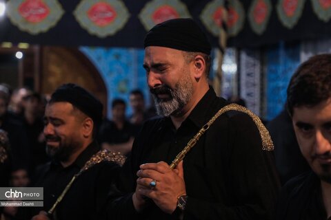 آئین سنتی «طشت گذاری» در مسجد جامع اردبیل