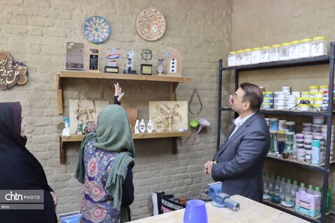 افتتاح دو خانه صنایع دستی در استان البرز
