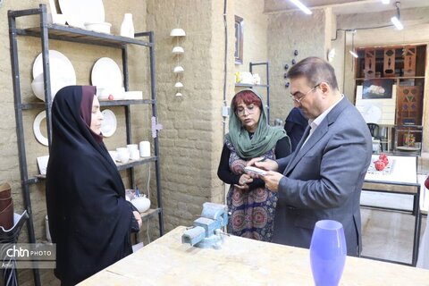 افتتاح دو خانه صنایع دستی در استان البرز
