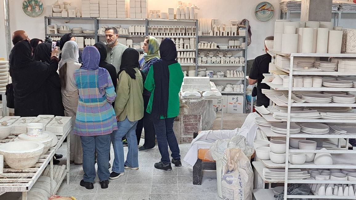 نگاهی به برگزاری تور رسانهای بازدید از از کارگاههای تولید صنایعدستی استان البرز
