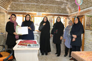تجلیل از صنعتگران خانه صنایع‌دستی جاجرمی بجنورد به مناسبت هفته صنایع‌دستی
