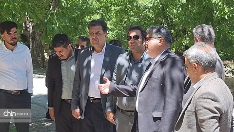 گزارش تصویری | خیز بلند مدیران برای ساماندهی نگین گردشگری جنوب؛ بازدید میدانی از آبشار یاسوج