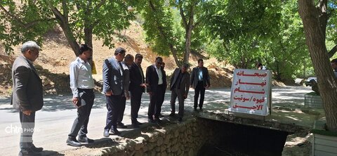 گزارش تصویری | خیز بلند مدیران برای ساماندهی نگین گردشگری جنوب؛ بازدید میدانی از آبشار یاسوج