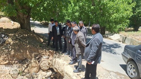 گزارش تصویری | خیز بلند مدیران برای ساماندهی نگین گردشگری جنوب؛ بازدید میدانی از آبشار یاسوج