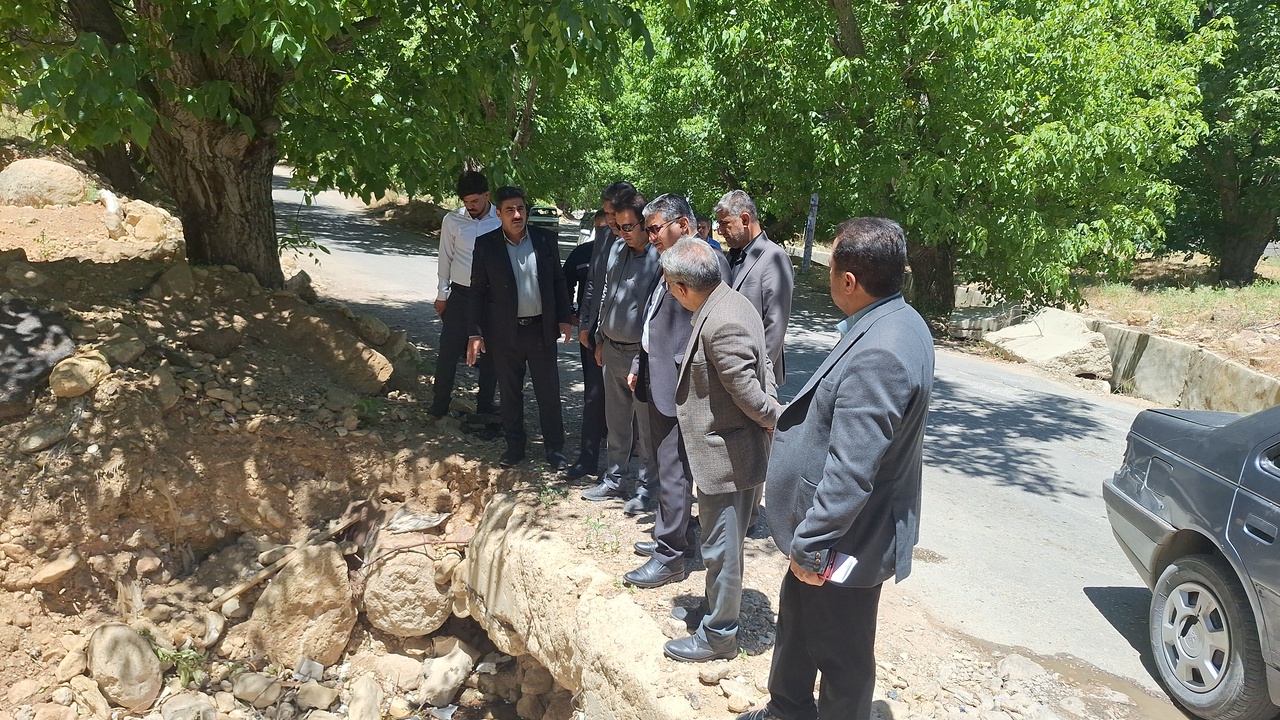 بازدید میدانی و مشترک مقامات ارشد اجرایی و قضایی استان کهگیلویه و بویراحمد، موانع توسعه گردشگری و خطرات پنهان آبشار یاسوج