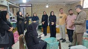 بازدید واحدها و کارگاه‌های تخصصی مسگری و چاقوسازی توسط معاون و کارکنان صنایع دستی استان زنجان