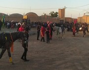 تجلی ارادت میراث‌بانان به خاندان عصمت/ طنین گام‌های کاروان حسینی در بافت تاریخی «ریاب»