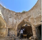 آغاز عملیات مرمتی حمام تاریخی شهر چکنه نیشابور