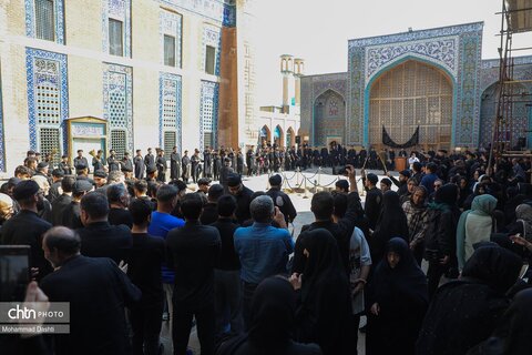 آیین سنتی طشت گذاری در مجموعه میراث جهانی شیخ صفی الدین اردبیلی