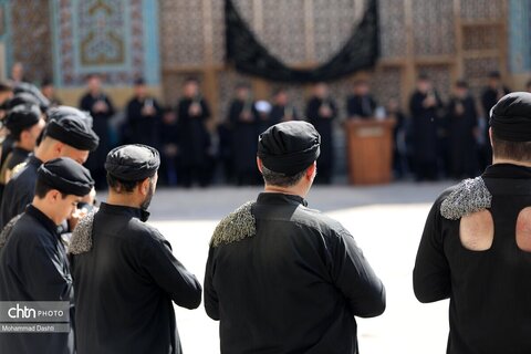 آیین سنتی طشت گذاری در مجموعه میراث جهانی شیخ صفی الدین اردبیلی