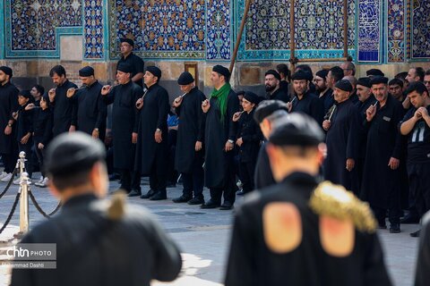 آیین سنتی طشت گذاری در مجموعه میراث جهانی شیخ صفی الدین اردبیلی