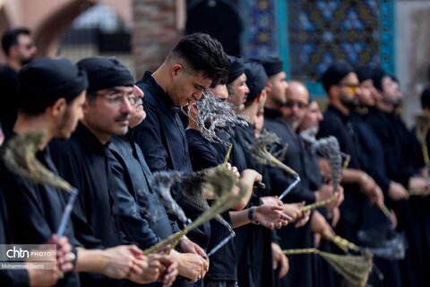 آیین سنتی طشت گذاری در مجموعه میراث جهانی شیخ صفی الدین اردبیلی