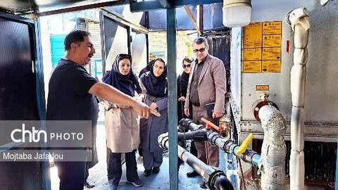 بازدید واحدهای صنعتی و کارگاه‌های تخصصی مسگری و چاقوسازی توسط معاون و کارکنان صنایع دستی استان زنجان