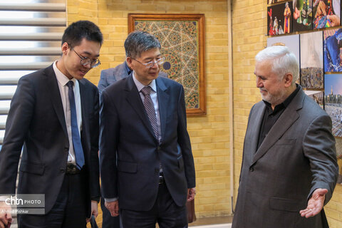 دیدار سفیر جمهوری خلق چین با قائم‌مقام وزیر و معاون میراث‌فرهنگی کشور