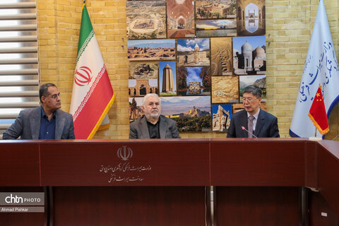 دیدار سفیر جمهوری خلق چین با قائم‌مقام وزیر و معاون میراث‌فرهنگی کشور