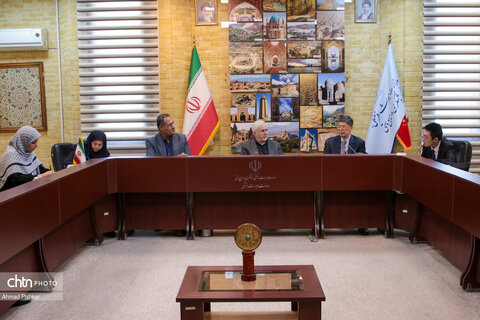 دیدار سفیر جمهوری خلق چین با قائم‌مقام وزیر و معاون میراث‌فرهنگی کشور