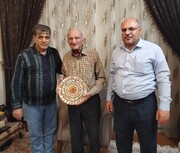 جام ارگان بر دستان مردی که عمرش را وقف تاریخ این سرزمین کرد