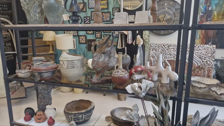 افتتاح فروشگاه و خانه صنایع‌دستی سفال در شرق گلستان