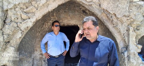 بازدید میدانی مدیران میراث فرهنگی از قلعه تاریخی آرو گچساران