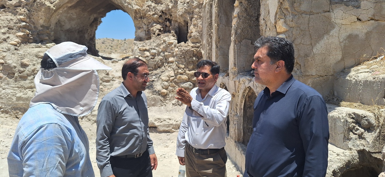 آغاز مرمت اضطراری قلعه یک هکتاری آرو؛ گام نخست برای تبدیل گچساران به قطب جدید گردشگری استان