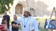 نقالی خوانی حماسی در تاق‌بستان