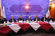 نشست تخصصی درخصوص کاشیکاری گنبد سلطانیه با حضور قائم مقام وزیر و معاون میراث‌فرهنگی