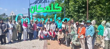 آغاز ورود تورهای سازمان‌یافته گردشگری به منطقه گلمکان شهرستان گلبهار