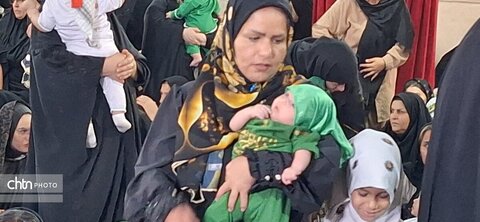لالایی عاشورایی مادران در مسجدالنبی یاسوج