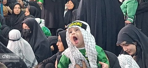 لالایی عاشورایی مادران در مسجدالنبی یاسوج
