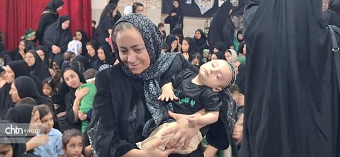 لالایی عاشورایی مادران در مسجدالنبی یاسوج