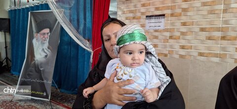 لالایی عاشورایی مادران در مسجدالنبی یاسوج