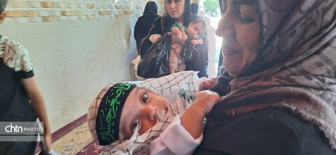 لالایی عاشورایی مادران در مسجدالنبی یاسوج