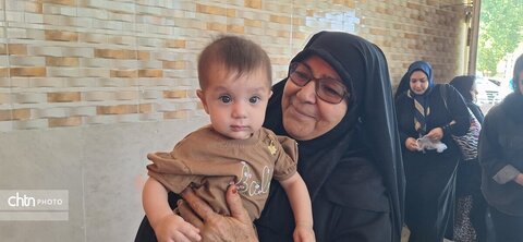 لالایی عاشورایی مادران در مسجدالنبی یاسوج
